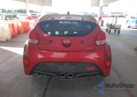 2016 Hyundai Veloster Turbo from USA, damaged, VIN KMHTC6AE9GU290710